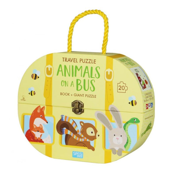 Sassi Junior Travel Puzzle - Animals on a Bus