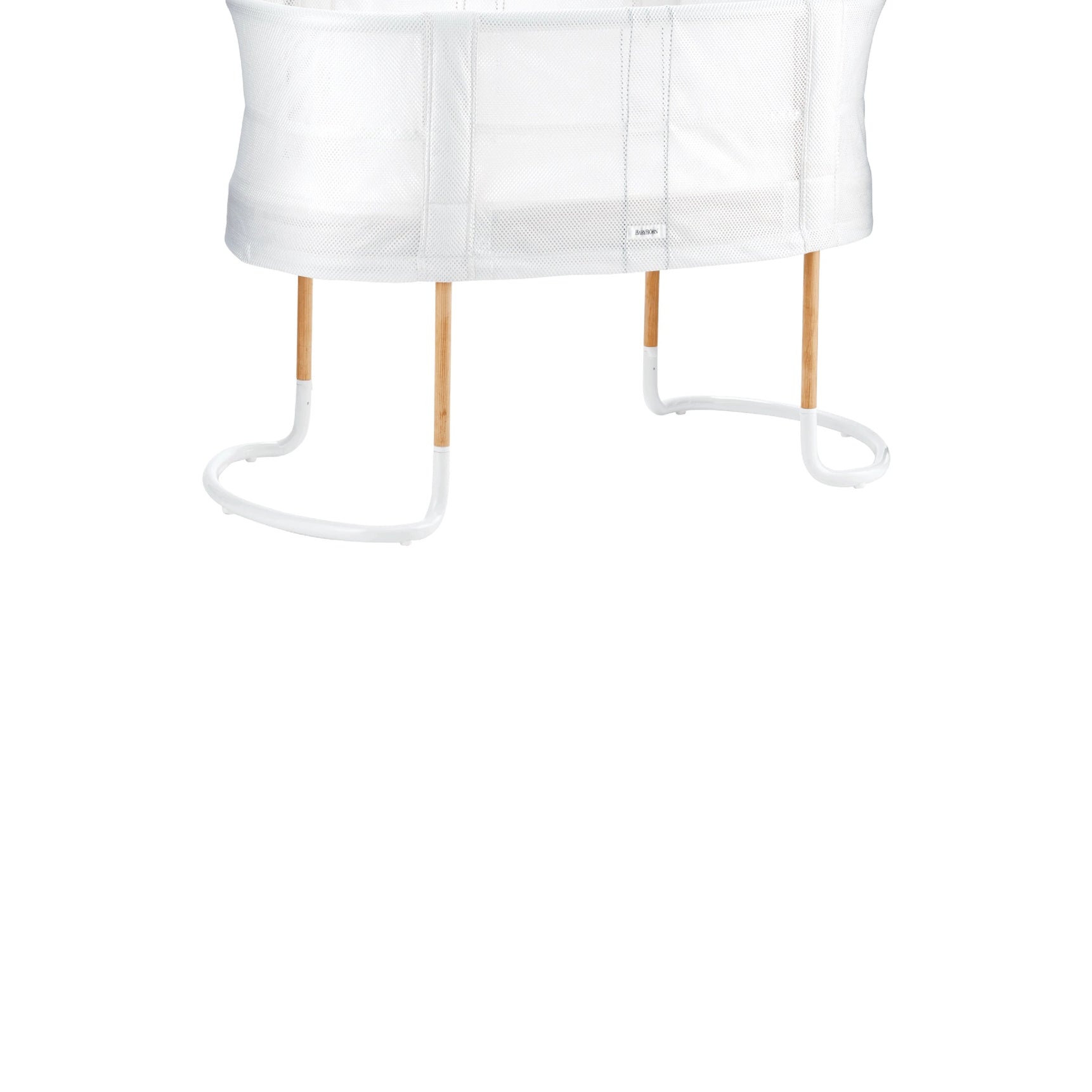 BabyBjorn Baby Crib - White - MamaApp