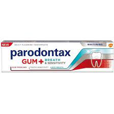 Paradontax Gum Breath and Sensitivity Whitening Toothpaste 75ml