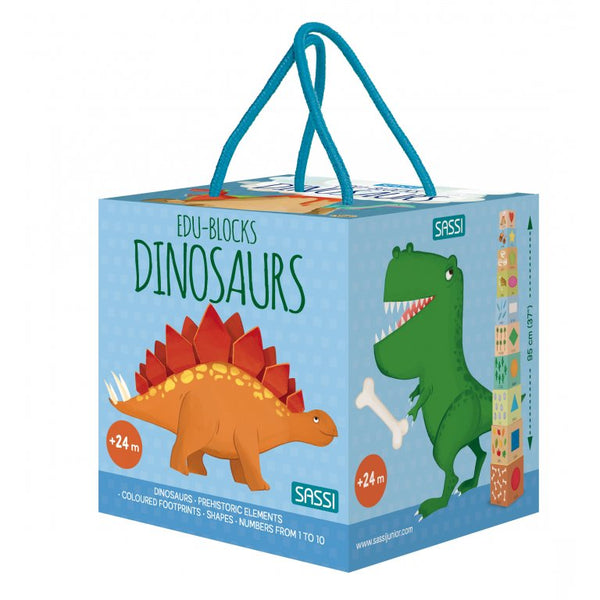 Sassi Junior Educational Blocks Dinosaurs