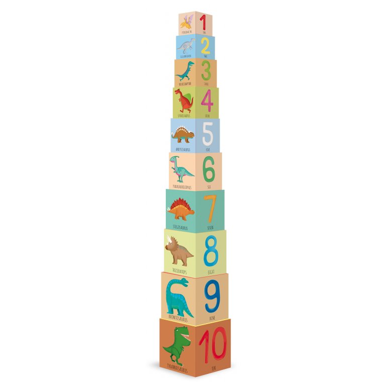 Sassi Junior Educational Blocks Dinosaurs