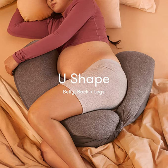 Frida Mom Adjustable Keep-Cool Pregnancy Pillow - MamaApp