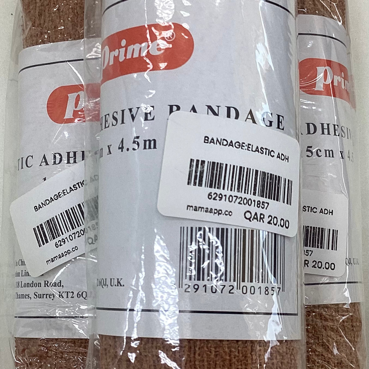 Prime Elastic Adhesive Bandage