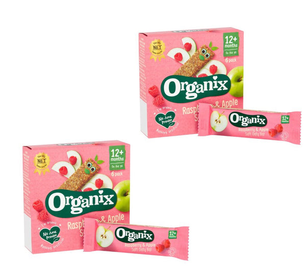Organix Raspberry & Apple Organic Soft Oaty Bars