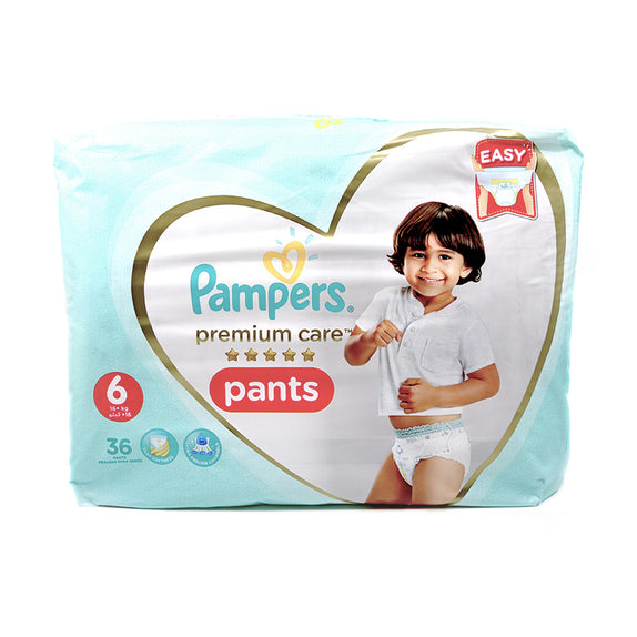 Pampers Premium Care Pants Size 6 (36's) - MamaApp
