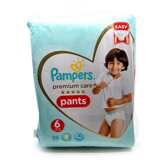 Pampers Premium Care Pants Size 6 (36's) - MamaApp