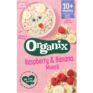 Organix Organic Raspberry & Banana Muesli