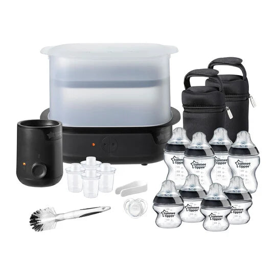 Tommee Tippee Closer to Nature Complete Feeding Kit - Black